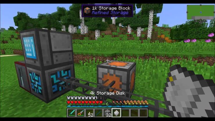 Refined Storage cho bạn kho chứa đồ lớn hơn