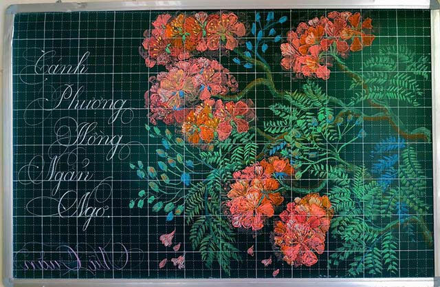 Mẫu trang trí bảng tổng kết năm học