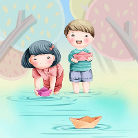 Tập làm văn lớp 3: Viết đoạn văn kể về trò chơi bịt mắt đập niêu (4 mẫu) 