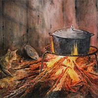 Văn mẫu lớp 9: Đoạn văn phân tích khổ 2 Bếp lửa (4 mẫu)