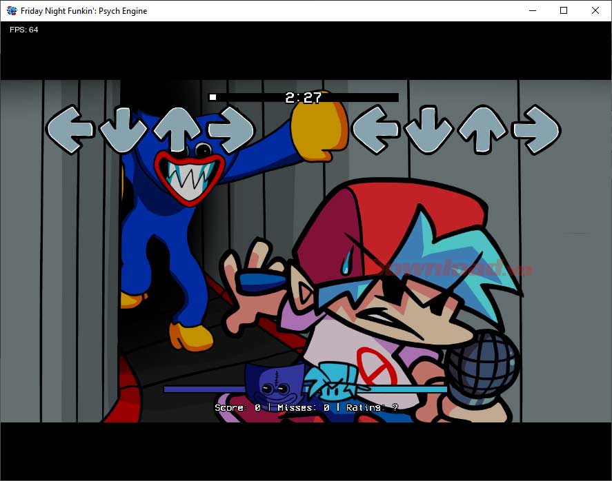 Thi nhạc với Huggy Wuggy