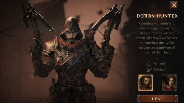 Demon Hunter có DPS tầm xa lớn