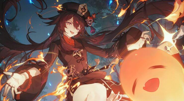 Hu Tao trong Genshin Impact