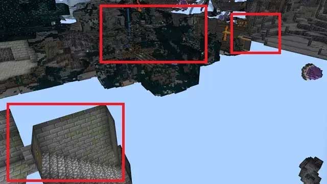 Thành trì cạnh thành phố cổ với Mineshaft 