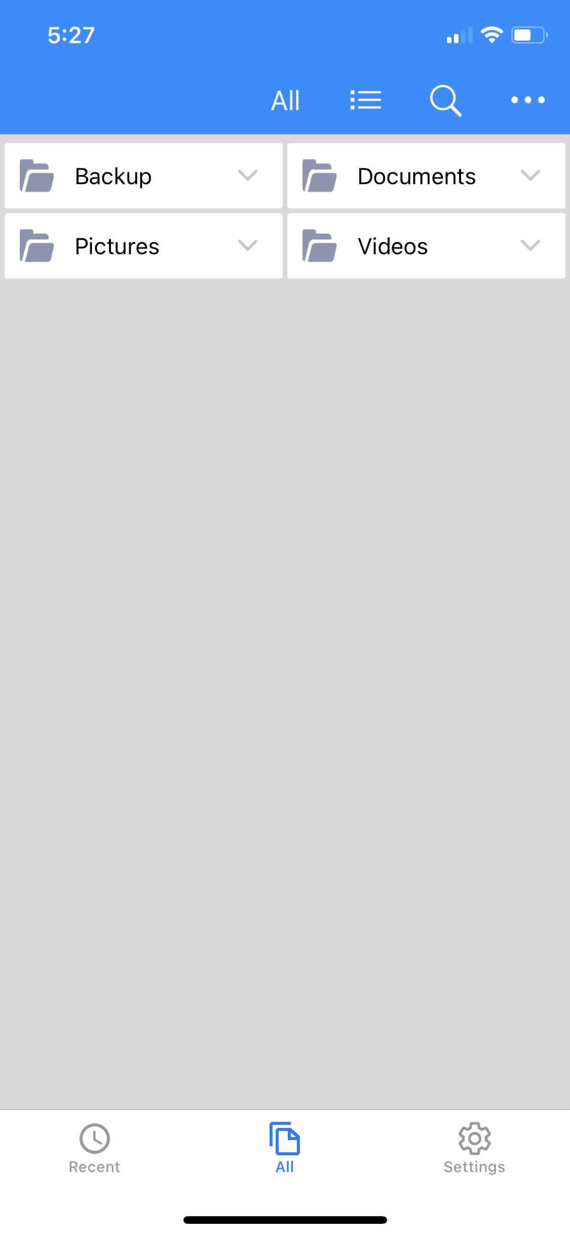 File trong Amazon Drive