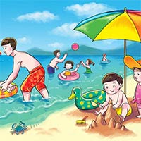 Soạn bài Lần đầu ra biển (trang 21)