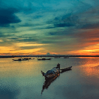 Soạn bài Thực hành đọc: Chiều sông Thương - Kết nối tri thức 7