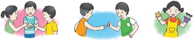 Gọi tên các trò chơi trong tranh
