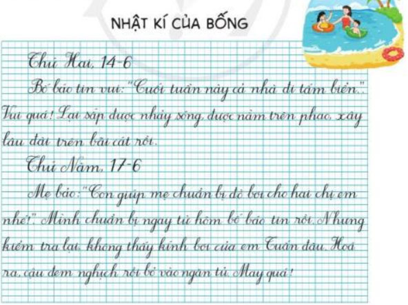 Ghi chép việc hàng ngày