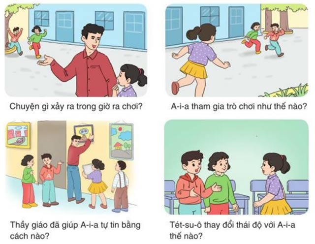 Soạn bài Bạn mới (trang 11) Bài 1: Chào năm học mới – Tiếng Việt lớp 3 Cánh diều Tập 1