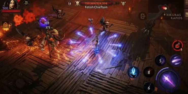 Lightning Nova trong Diablo Immortal