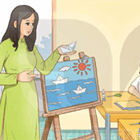 Soạn bài Bàn tay cô giáo (trang 59)