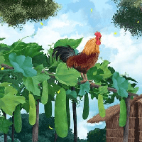 Soạn bài Vẻ đẹp của bài thơ "Tiếng gà trưa" - Cánh diều 7