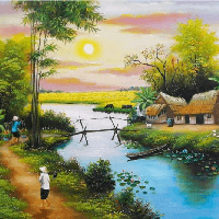 Cảm nhận của em về đoạn thơ từ Ôi, thuở ấu thơ đến Lá xanh như dải lụa mềm lửng lơ