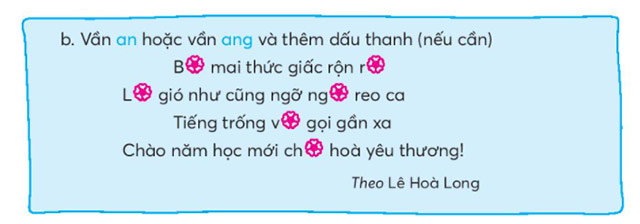 Chọn chữ