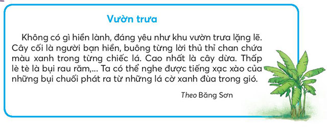 Vườn trưa