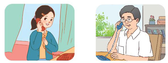 Đóng vai, gọi điện thoại