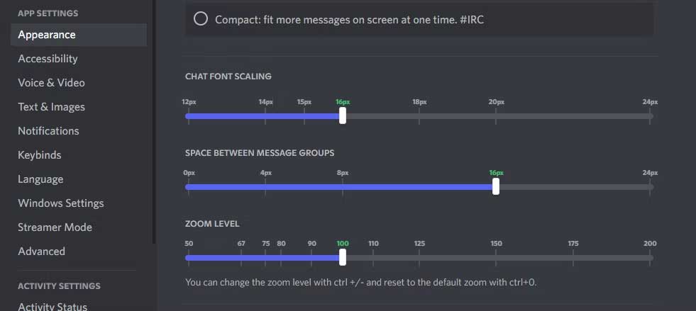Đổi font Discord