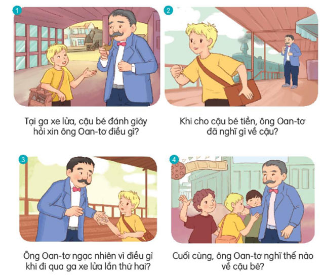 Cậu bé đánh giày