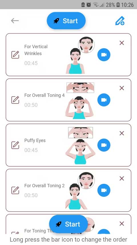 App  Face Yoga Exercises