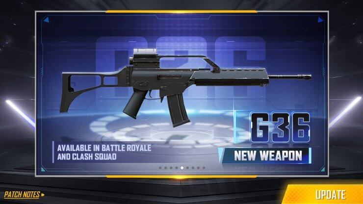 G36 trong Free Fire