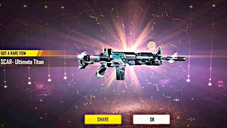 SCAR trong Free Fire
