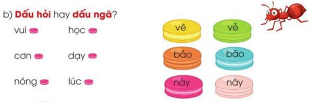 Giúp chú kiến tha bánh về đúng chỗ