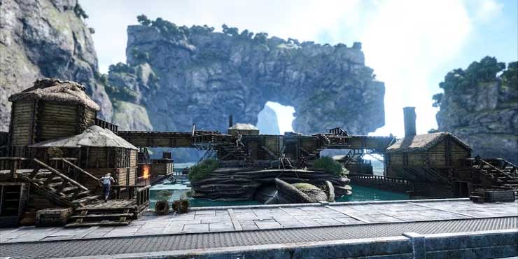 Căn cứ trú ẩn trong game Ark