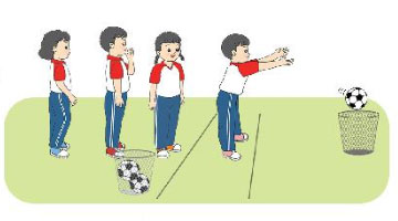 Chơi bóng với bố