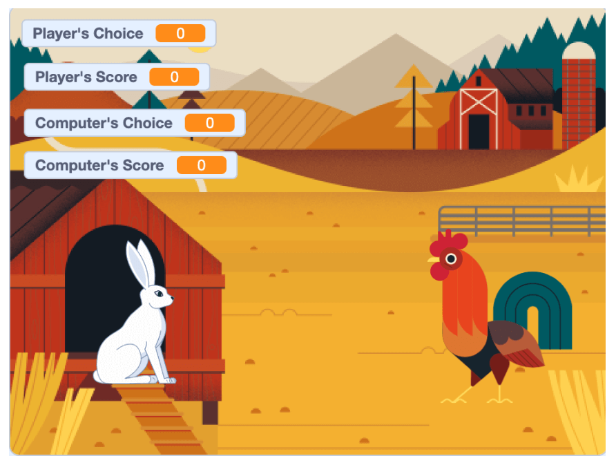 Tạo biến cho game trên Scratch