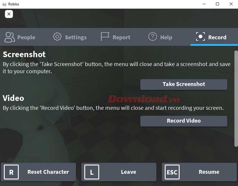 <p>Game có cả tính năng quay màn hình hữu ích.</p>