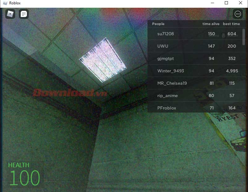 <p>Cửa đầu tiên khi vào game. Bạn có thể dùng chuột hoặc bàn phím để điều khiển nhân vật.</p>
