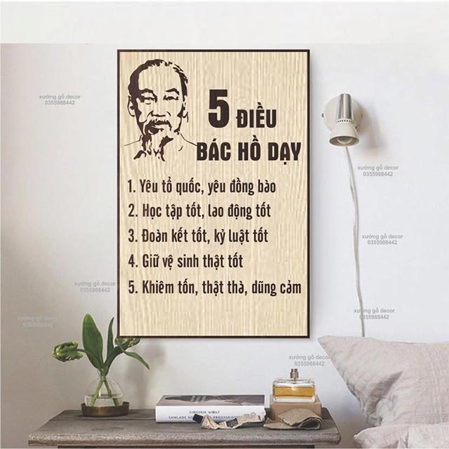 5 điều Bác Hồ dạy