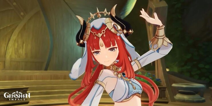 Nilou có tạo hình tuyệt đẹp