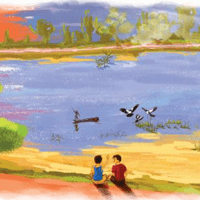 Đoạn văn cảm nhận về nhân vật Mon trong truyện Bầy chim chìa vôi (8 mẫu)