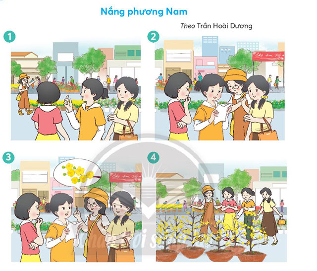 Đọc - kể Nắng phương Nam