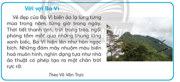 Vời vợi Ba Vì