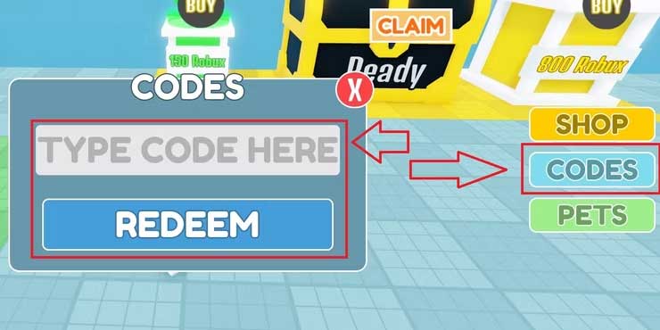 Cách đổi code game Race Clicker