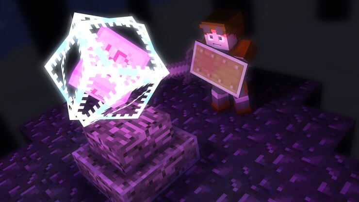Tinh thể End trong Minecraft cũng là một thiết bị nổ