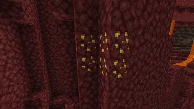 Quặng Nether Quartz trong Minecraft