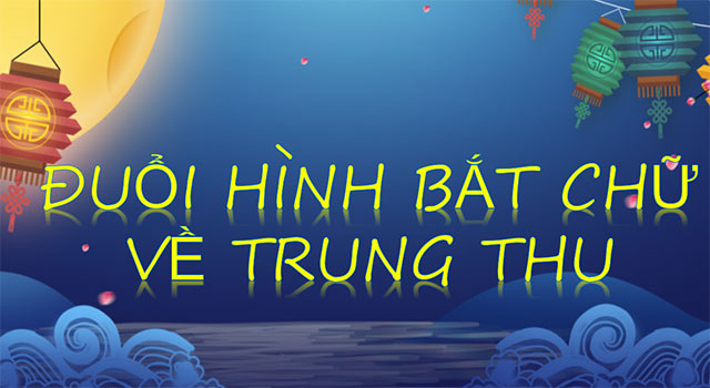 Mẫu PowerPoint Đuổi hình bắt chữ Trung thu