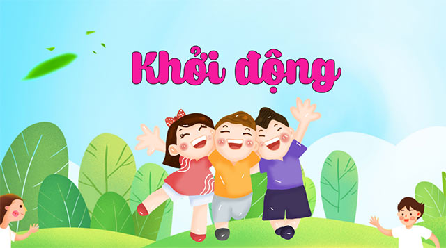 Mẫu PowerPoint làm quen đầu năm