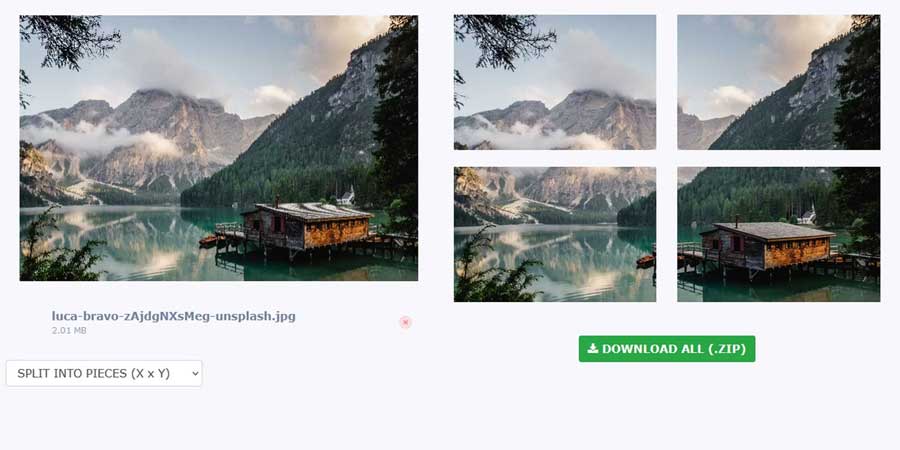 ImageOnline’s Image Splitter