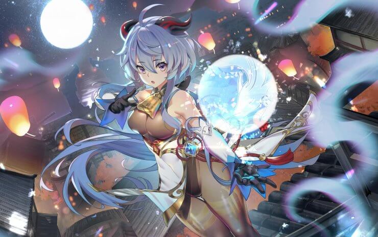 Ganyu trong Genshin Impact