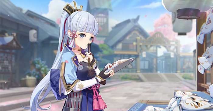 Ayaka trong Genshin Impact