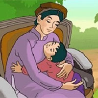 Văn mẫu lớp 8: Đóng vai chú bé Hồng kể lại chuyện Trong lòng mẹ