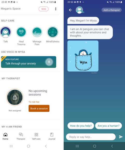 Wysa: The Wellness Chatbot