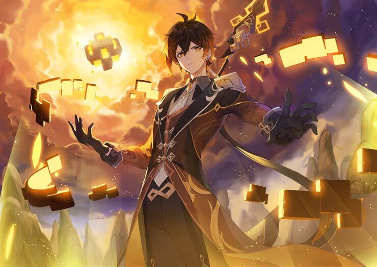Zhongli trong Genshin Impact
