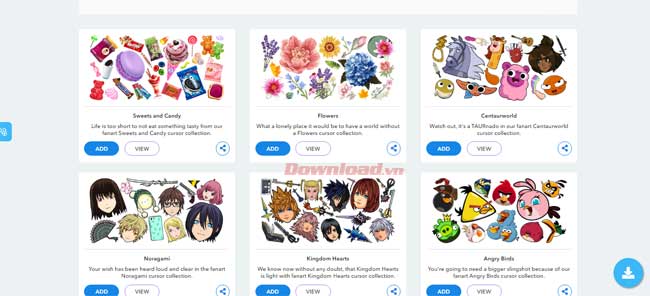 Bộ sưu tập con trỏ