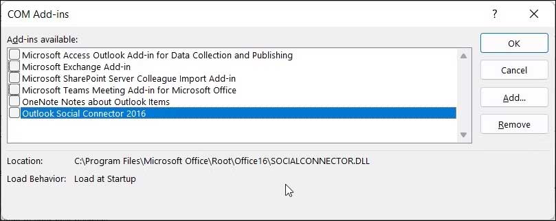 Add-in Outlook